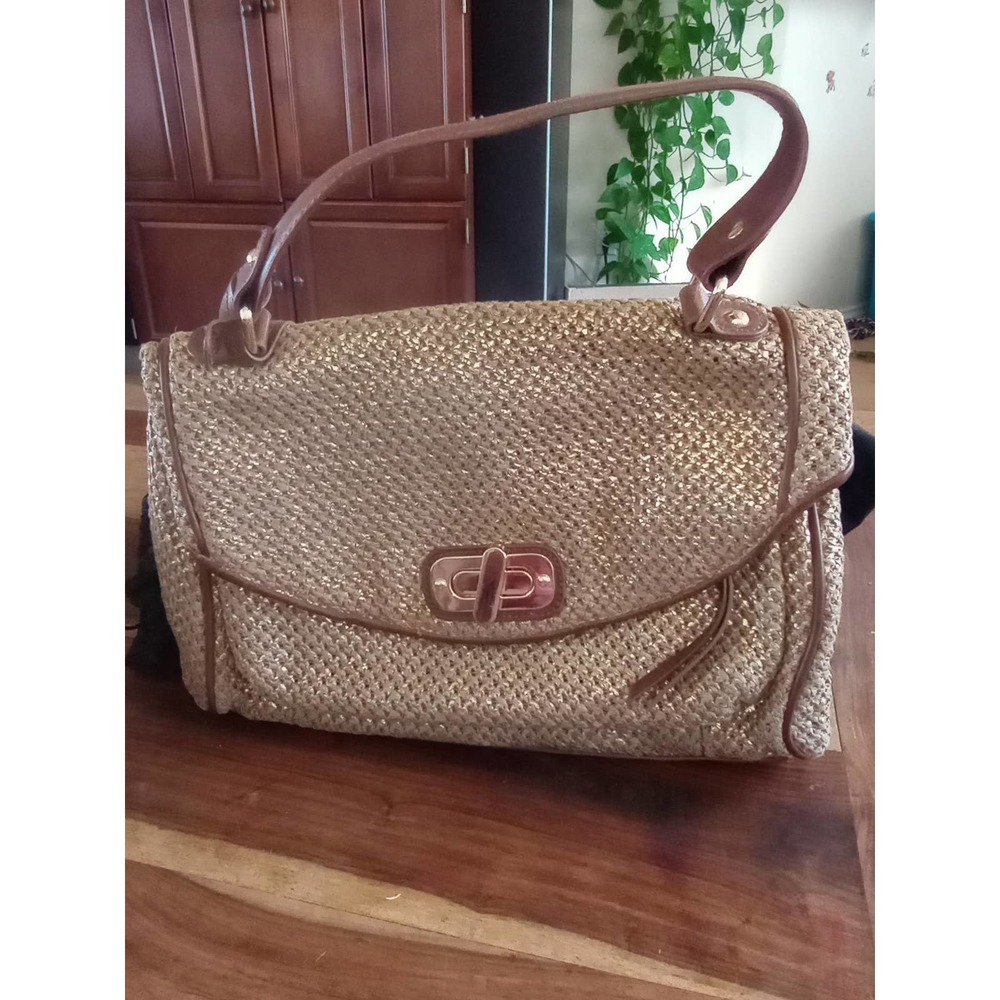 Tarnish Brand Gold Shoulder Bag